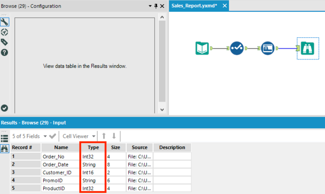 Alteryx After Auto-field