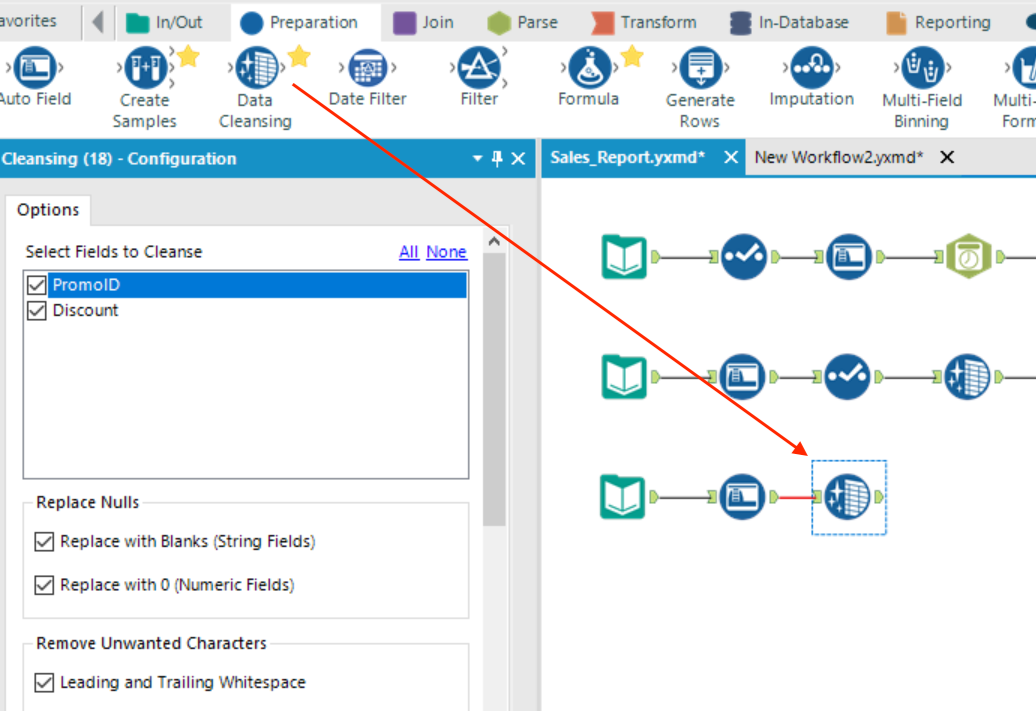 Alteryx Data Cleanse