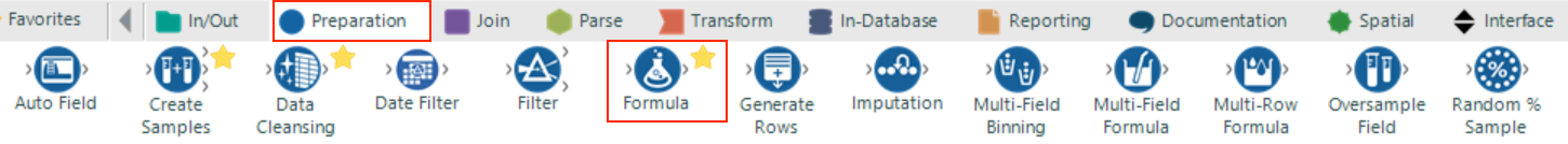 Alteryx Formula Tool