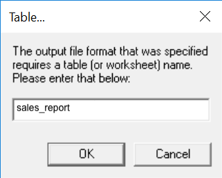 Alteryx Output Data Tool Name Worksheet